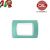 PLACCA 3P VERDE ACQUA PASTELLO COMPATIBILE LIVING LIGHT