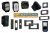 SUPPORTO PLACCA  USB BIPASSO SCHUKO COMPATIBILE LIVING NOW BTICINO nero