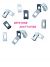 ADATTATORE KEYSTONE RJ45 COVER PER TUTTE LE SERIE BTICINO VIMAR GEWISS