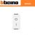 INTERRUTTORE BIPOLARE 16A BTICINO LIVING LIGHT N4002N BIANCO