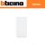 PULSANTE 10A BTICINO LIVING LIGHT N4034N BIANCO