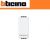 PULSANTE 2P CONTATTI INDIPENDENTI BTICINO LIVING LIGHT N4044N BIANCO