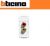 DOPPIO CONNETTORE RCA BTICINO LIVING LIGHT N4269R BIANCO