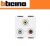 CONNETTORE RCA X 3  BTICINO LIVING LIGHT N4283 BIANCO
