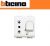 PRESA INTERBLOCCATA MAGNETOTERMICO 16A BTICINO LIVING LIGHT N4311/16 BIANCO.
