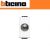 PORTALAMPADA DIFFUSORE TRASPARENTE BTICINO LIVING LIGHT N4371T BIANCO