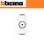 DIMMER A MANOPOLA CON DEVIATORE BTICINO LIVING LIGHT N4402N BIANCO