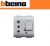 PRESA INTERBLOCCATA MAGNETOTERMICO 10A BTICINO LIVING TECH NT4311/10 GRIGIO