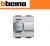 INTERRUTTORE AD INFRAROSSI 2 MODULI BTICINO LIVING TECH NT4432 GRIGIO