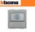 INTERRUTTORE GREEN SWITCH LAMPADE INCANDESCENZA BTICINO LIVING TECH NT4434N GRIGIO
