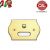 CAMPANELLO CAL IN OTTONE LUCIDO 90X145mm P612