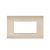 sun PLACCA 4P CHAMPAGNE COMPATIBILE VIMAR ARKE'