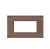 sun PLACCA 4P BRONZO COMPATIBILE VIMAR ARKE'