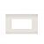 sun PLACCA 4P BIANCO PERLA COMPATIBILE VIMAR ARKE'
