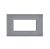 sun PLACCA 4P GRIGIO COMPATIBILE VIMAR ARKE'