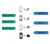 PRESA DATI RJ45 CAT.6 UTP AUTOCRIMPANTE NO ORIGINALE BTICINO VIMAR GEWISS