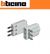 SPINA CORNER BTICINO 2P+T 10A  SALVASPAZIO BIANCO.S2465TAE