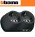 ADATTATORE B4 BTICINO 2 PRESE 10/16A 2 PRESE BOSCH S3614G ANTRACITE