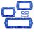 SUPPORTO COMPATIBILE BTICINO LIVING INTERNATIONAL LIGHT  2 3 4 7 MODULI POSTI 