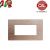PLACCA 4P LEGNO ROVERE SBIANCATO COMPATIBILE VIMAR ARKE UNI101/4