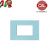 PLACCA 3P AZZURRO COMPATIBILE VIMAR PLANA UNI203/3