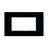 PLACCA 3P NERO LUCIDO
VX3-08 COMPATIBILE BTICINO LIVING INTERNATIONAL/LIGHT