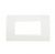 PLACCA 4P BIANCO LUCIDO 
VX4-01 COMPATIBILE BTICINO LIVING INTERNATIONAL/LIGHT