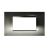 PLACCA 4P GRIGIO GOTICO
VX4-12 COMPATIBILE BTICINO LIVING INTERNATIONAL/LIGHT