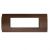 PLACCA 7P LEGNO PVC COMPATIBILE LIVING BTICINO