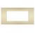 PLACCA 7 POSTI AVORIO VX7-09 COMPATIBILE BTICINO LIVING INTERNATIONAL/LIGHT