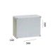 SCATOLA 300x220x120mm P.LISCE IP66 CASSETTA DERIVAZIONE.