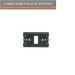 SUPPORTO 1P SCATOLA TONDA COMPATIBILE BTICINO MAGIC mg