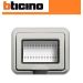 PLACCA IDROBOX 3P BIANCO IP55 BTICINO LUNA 24603N