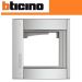 SUPPORTO TELAIO CON CORNICE BTICINO SFERA ALL METAL 350211.