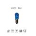 LAMPADA LED E14 14V 3LED LUCE BLU 4500934