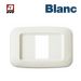 PLACCA 1 POSTO BIANCO AVE BLANC 45PY01BP