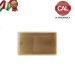 PLACCA SENZA FORI BRONZO SATINATO OTTONE serie VIMAR 8000