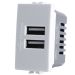 joy DOPPIA PRESA USB 5V 2A COMPATIBILE MATIX BTICINO