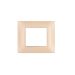 gem PLACCA 2P ORO PVC COMPATIBILE VIMAR PLANA