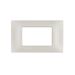 gem PLACCA 4P SABBIA PVC COMPATIBILE VIMAR PLANA