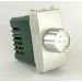 gem INTERRUTTORE DIMMER 500W COMPATIBILE VIMAR PLANA ALLUMINIO