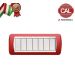 PLACCA 7P ROSSO OPACO METALLO serie LIGHT BTICINO 621/7B