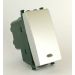 gem INTERRUTTORE LUMINOSO COMPATIBILE VIMAR PLANA ALLUMINIO