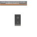 INTERRUTTORE BIPOLARE 7713.2   SERIE ONDA MARLANVIL COMPATIBILE LIVING