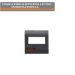 PULSANTE LUMINOSO 7796 230 PORTANOME SERIE ONDA MARLANVIL COMPATIBILE LIVING