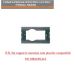 SUPPORTO SCHUKO+1P MARLANVIL ARC COMPATIBILE BTICINO LIVING CLASSIC 4740.