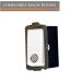 PULSANTE LUMINOSO COMPATIBILE BTICINO MAGIC 5005NL CON SPIA