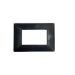 joy PLACCA 3P NERO BISTRO PVC COMPATIBILE MATIX BTICINO