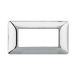 PLACCA 6 POSTI CROMO PVC COMPATIBILE MATIX BTICINO