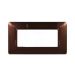 joy PLACCA 6P BRONZO PVC COMPATIBILE MATIX BTICINO